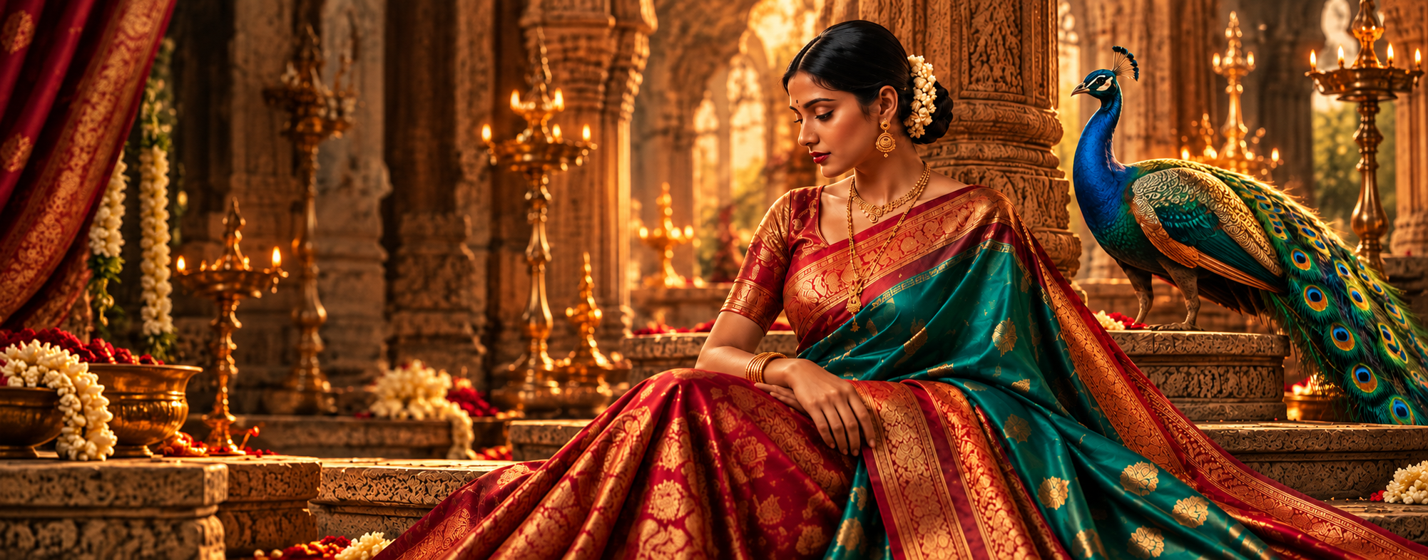 NEKARA Royal Festive Handloom Weaves Collection